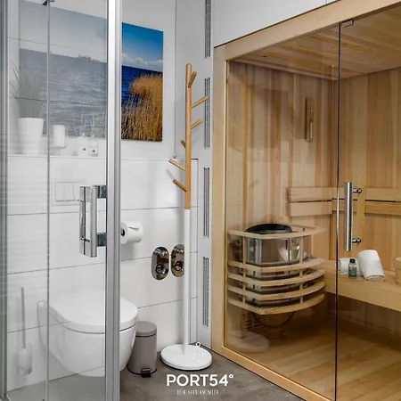 Apartament Ostseelounge 44 - Finnische Sauna, Kamin, Ruhige Suedterrasse Zum Naturschutzgebiet *