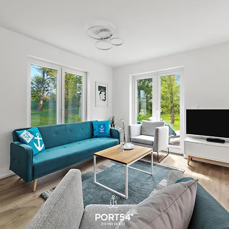 Apartament Ostseelounge 44 - Finnische Sauna, Kamin, Ruhige Suedterrasse Zum Naturschutzgebiet *